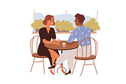 Couples on good and bad dates set, a Person Illustration by Good Studio (Thumbnail 9 of 9)