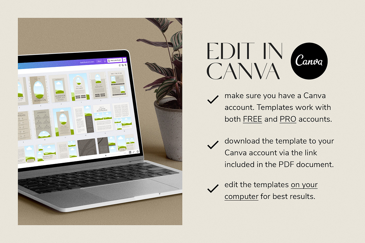 Classic Ebook Template CANVA, a Magazine Template by Studio Loire (Photo 17 of 17)