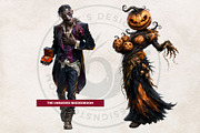 Hallowmere Halloween RPG characters, a Seasonal Illustration by ThatsDesignArt (Thumbnail 13 of 17)