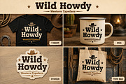 Wild Howdy, a Slab Serif Font by Wow Magic (Thumbnail 3 of 6)