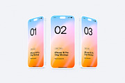 iPhone 18 Pro Clay - 24 Mockups, an iPhone Mockup by Asylab (Thumbnail 17 of 54)