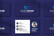 Scaleedge - Business Card, a Business Card Template by Esensifiksi.studio (Thumbnail 3 of 3)