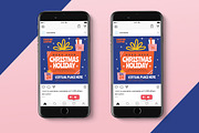Modern Christmas Holiday Sale Flyer, a Flyer Template by Tokosatsu (Thumbnail 2 of 5)