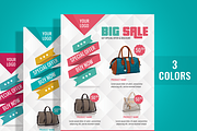 Clean Sale Flyers, a Flyer Template by Nody4Design (Thumbnail 3 of 4)