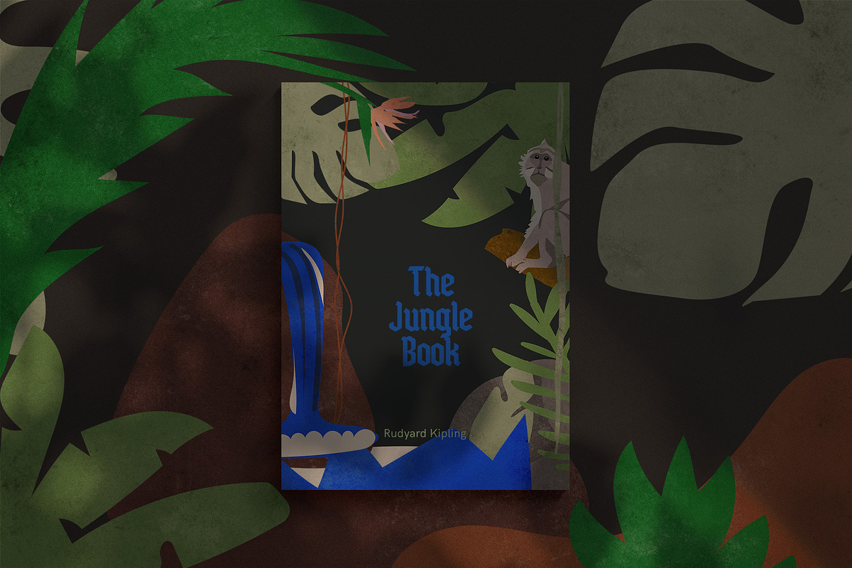 Night in the Jungle Abstract Shapes, an Animal Illustration by All This Concept (Photo 15 of 15)