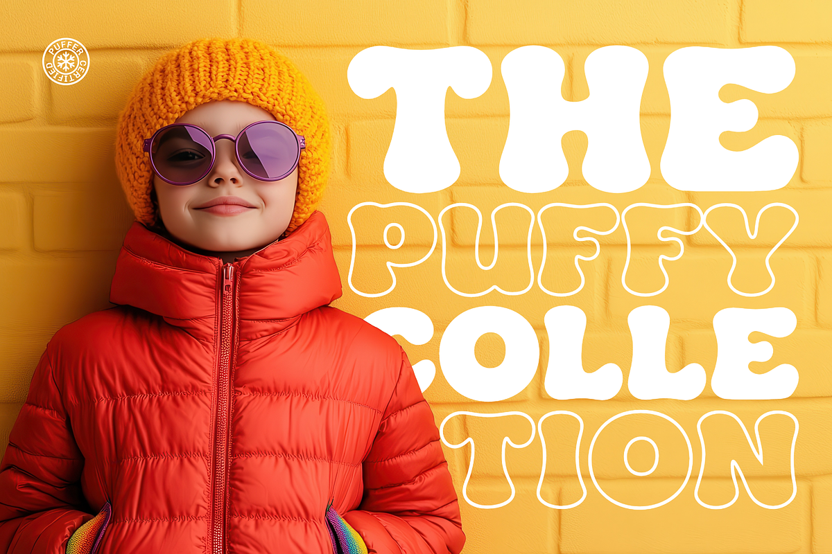 Mowi - A Bold Retro Groovy, a Handwritten Font by Ainun Jinan (Photo 2 of 9)