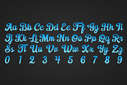 Beautiful Letters and Numbers, a Symbol Font by wimstock (Thumbnail 2 of 3)