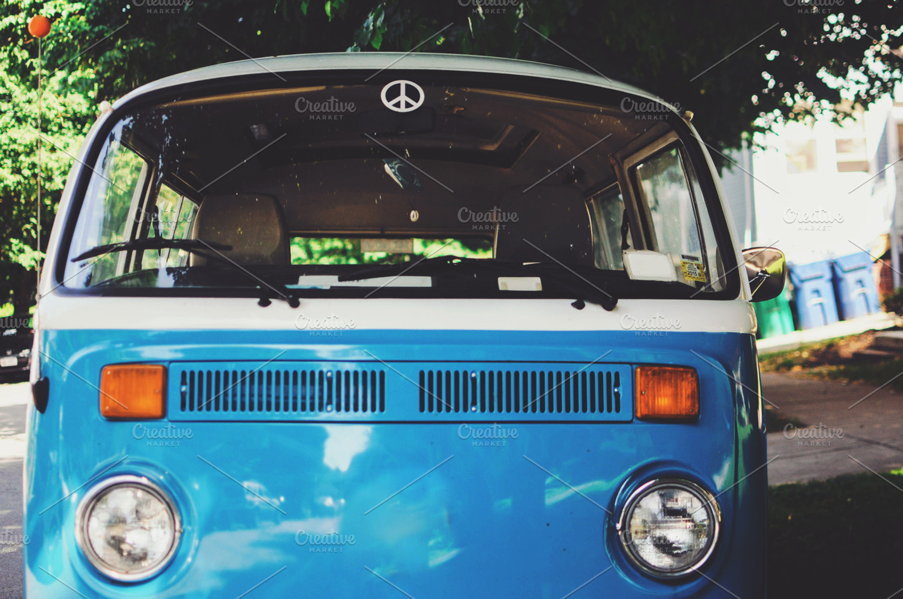 The Hippy Van - Stock Photography, a Transportation Photo by Chelsea Victoria