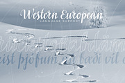 Siberius Clean Script Typeface, a Script Font by lissius (Thumbnail 2 of 9)