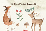 Winter Woodland, an Animal Illustration by Flora+Bear (Thumbnail 2 of 6)
