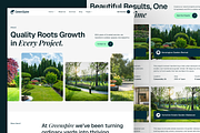 GreenSpire — Landscaping Figma, an UI Kit Template by Pentaclay (Thumbnail 3 of 4)