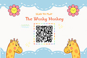 Wonky Monkey - Playfully Quirky Font, a Handwritten Font by HipFonts (Thumbnail 5 of 7)