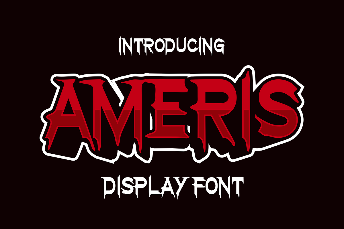 Ameris - Street Market Font, a Blackletter Font by lelevien