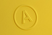 Close-up logo mock up, a Product Mockup by PrintPixel (Thumbnail 2 of 6)