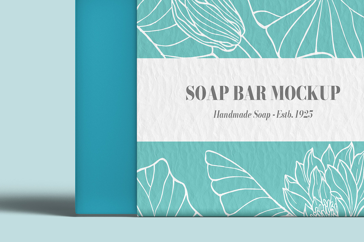 Soap Bar Label Mockup - 6 views, a Packaging Mockup by Illusiongraphic (Photo 14 of 16)