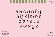 Chalk Kidzy - Bold, Fun, and Full, a Handwritten Font by delipensil (Thumbnail 6 of 10)