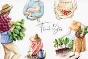 Girls and Gardening, an Animal Illustration by Natalia Fedorova (Thumbnail 6 of 6)