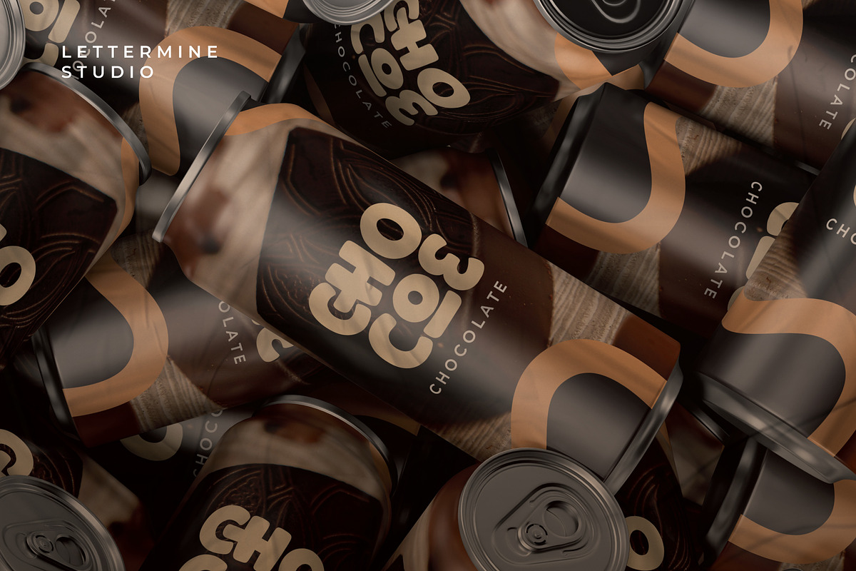 Buhega Chocoo – Bold Food Font, a Font by Lettermine (Photo 4 of 9)