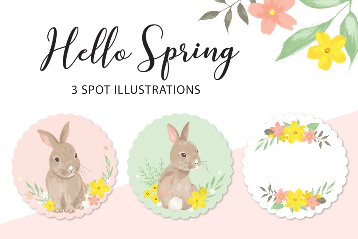 Hello Spring, an Illustration by Doodle Dibs (Photo 5 of 6)