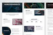 HorizonInsights - Agency Template, an UI Kit Template by EGO Creative Innovations (Thumbnail 2 of 6)