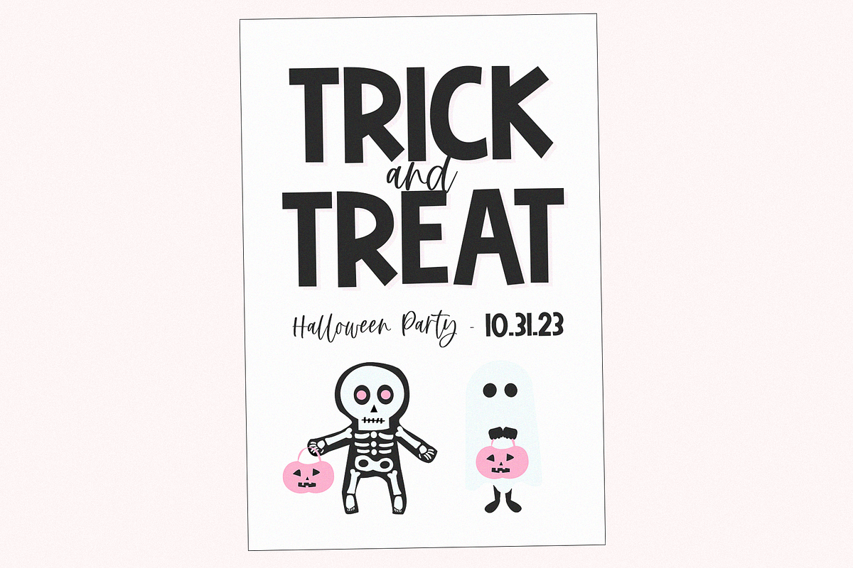 Pink Honey | Cute Block Font, a Font by KA Designs (Photo 5 of 10)