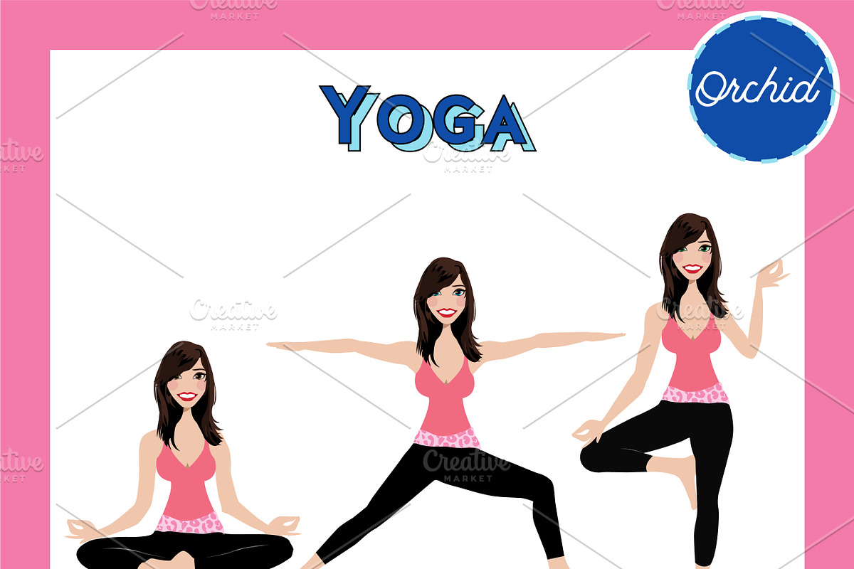Yoga Teacher Portrait Creator, a Person Illustration by Lauren Lesley Studio (Photo 27 of 43)