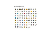 +1000 FILLED LINE ICONS, an Outline Icon by beguima (Thumbnail 14 of 17)