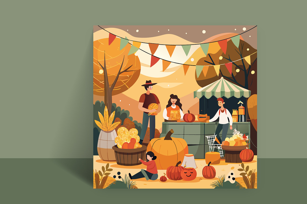 Halloween poster banner design, a Poster Template by hkmonir (Photo 1 of 4)