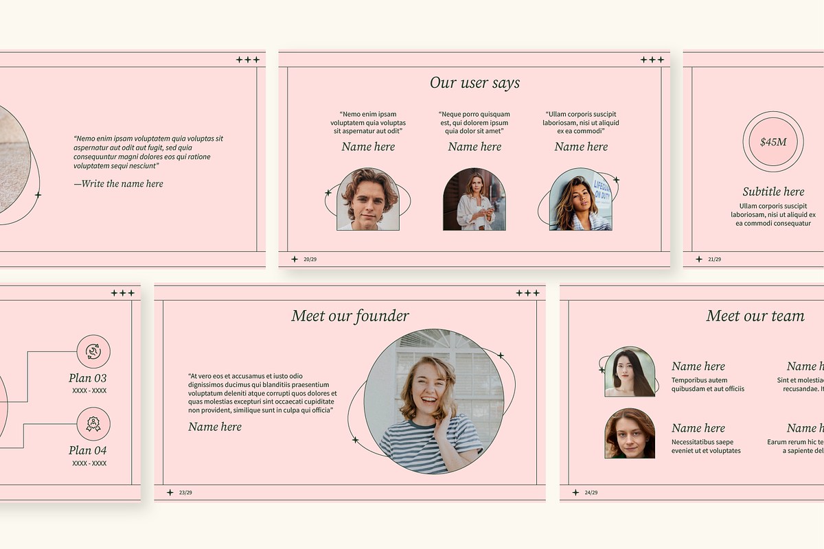 Pitch Deck Presentation, a Presentation Template by Hamocreate (Photo 5 of 7)