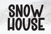 Snow House | Script Font, a Script Font by Scratchones (Thumbnail 1 of 8)