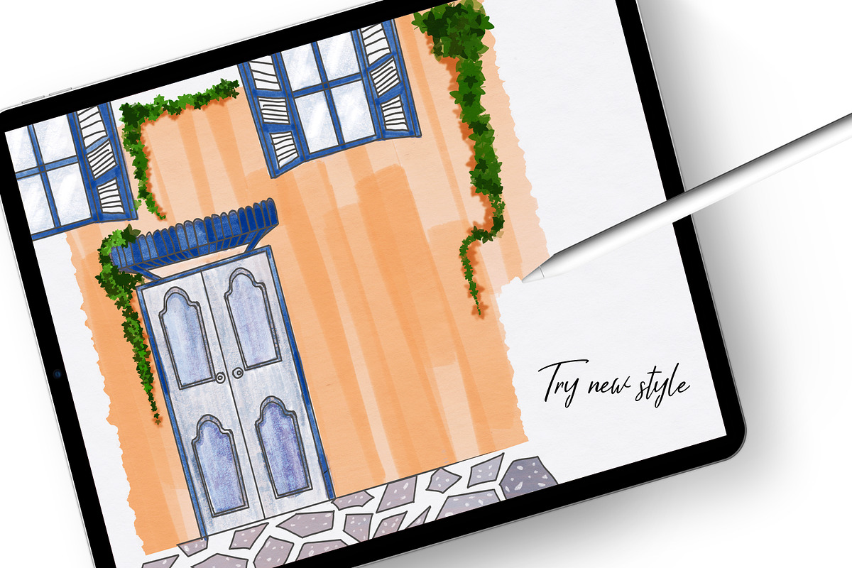 Fashion Markers Set for Procreate, a Brush Add-On by Liquid Amethyst Art (Photo 4 of 11)