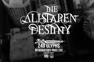 Font The Alistaren - 50% Off!