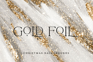 Christmas Gold Foil Texture