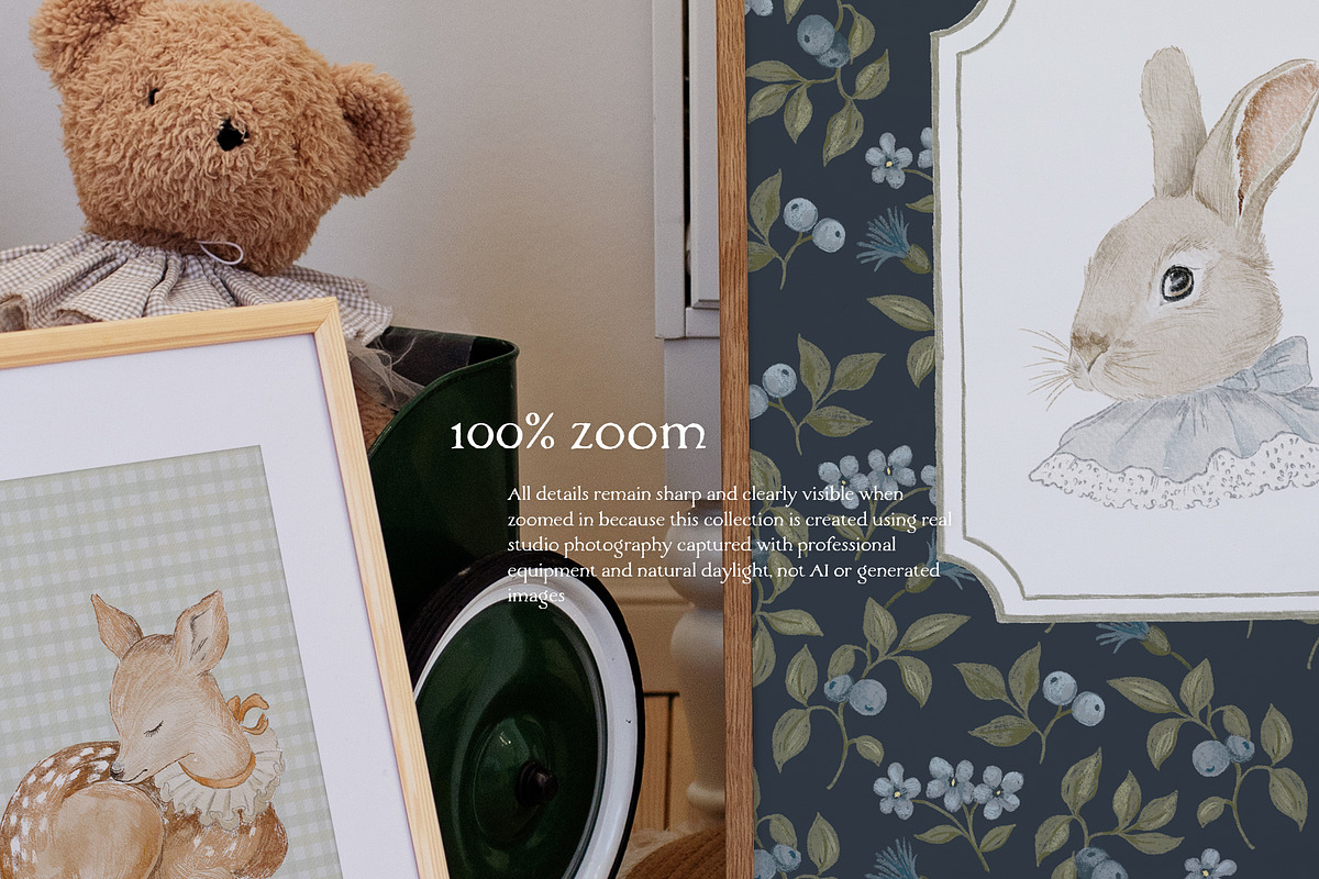 Petit Bébé Nursery Frames Mockups, a Household Mockup by Muse Mockups (Photo 10 of 19)