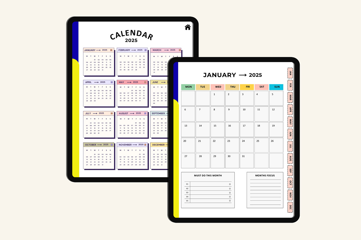 Digital 2025-2026 Budget planner, a Stationery Template by Designmela01 (Photo 4 of 9)