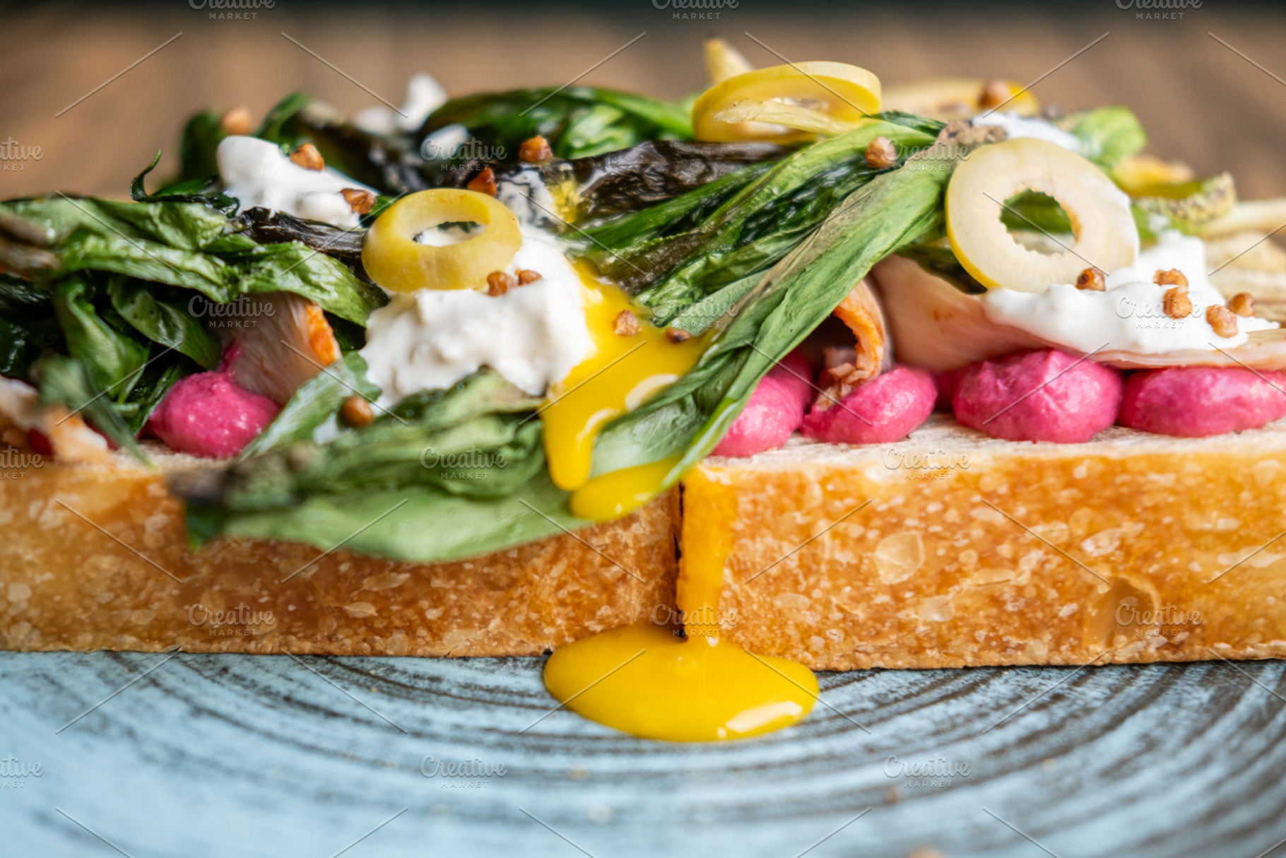 Sandwich lunch tasty meal vegetable food olive, a Food & Drink Photo by Photo Drive Studio