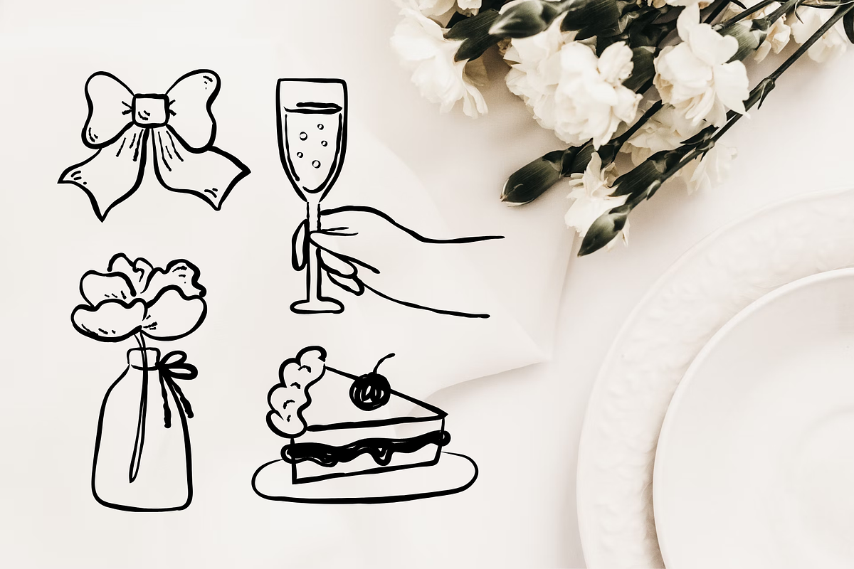 Bridal Shower Party SVG cute clipart, a Graphic by Heartwarming Art (Photo 9 of 10)