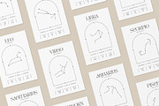13 Zodiac Posters & Constellations, an Illustration by May Motif (Thumbnail 10 of 13)