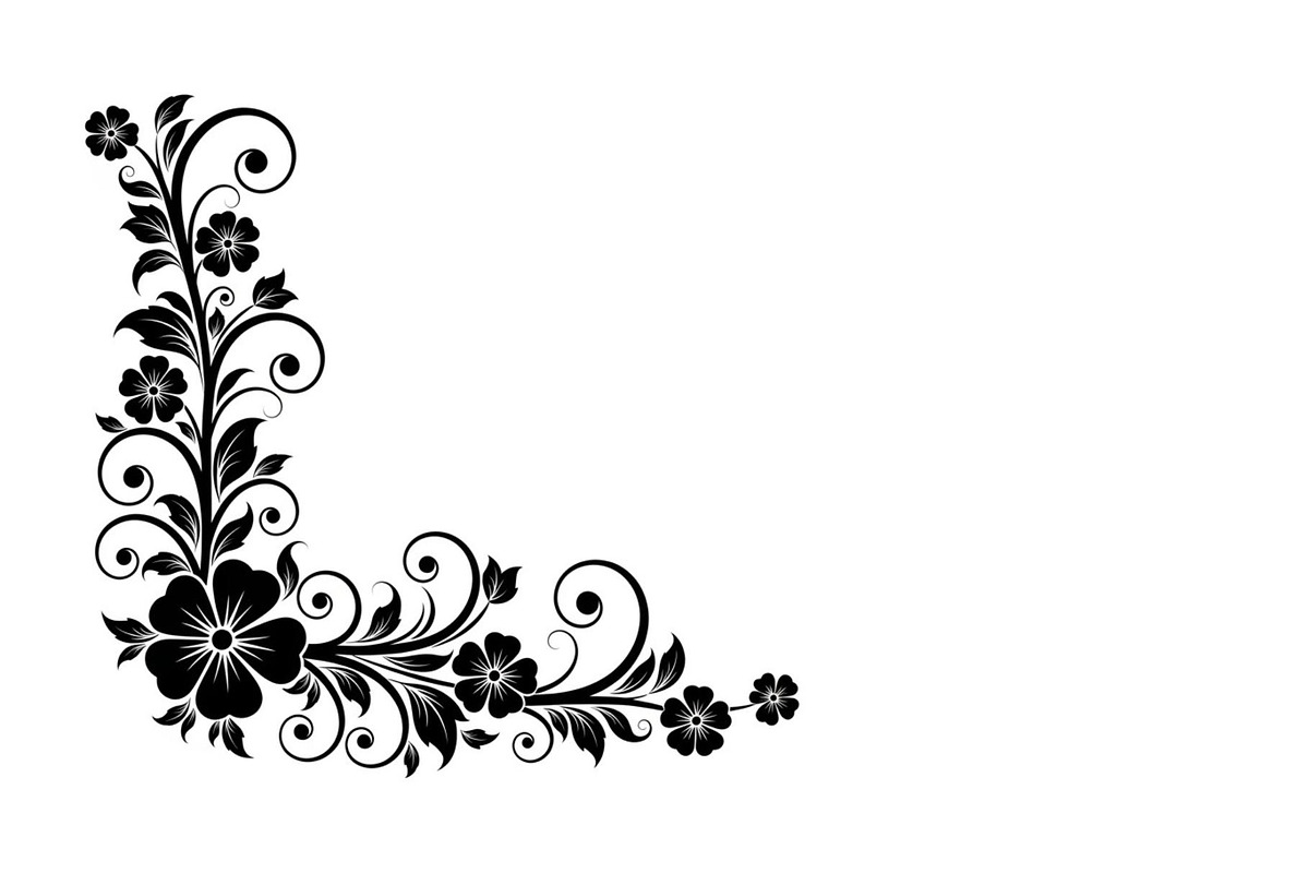 Floral Ornament Silhouette Bundle, an Illustration by BIPLOB EXPERT (Photo 13 of 51)
