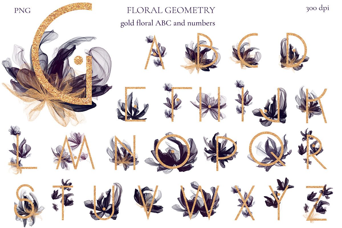 Floral Geometry, an Illustration by Salted Galaxy (Photo 2 of 18)