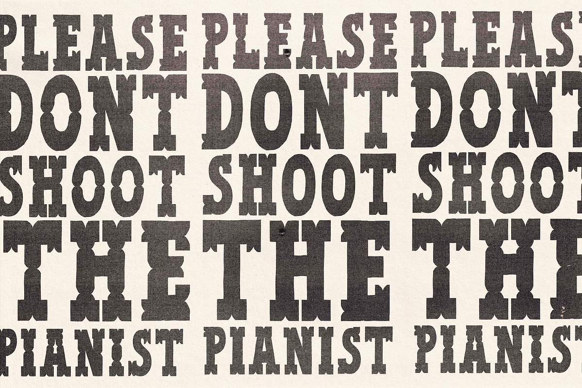 Old Piano | Hand Crafted Font, a Handwritten Font by Madeline ODonoghue Design (Photo 9 of 10)