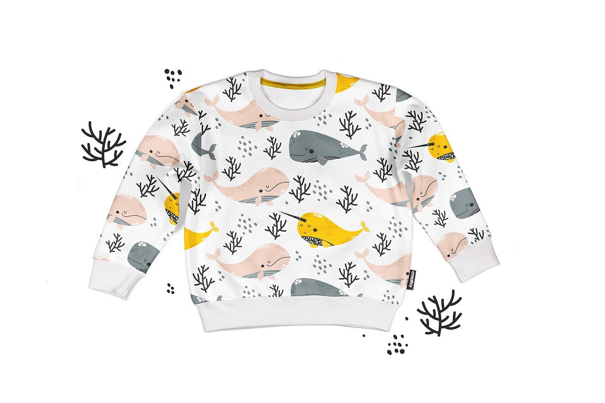 Whales - Cute Character, an Animal Illustration by Sumacj (Photo 5 of 8)