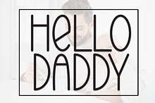 Hello Daddy | Script Font