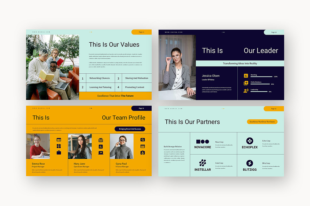 Kaksa : Business Pitch Keynote preview 5