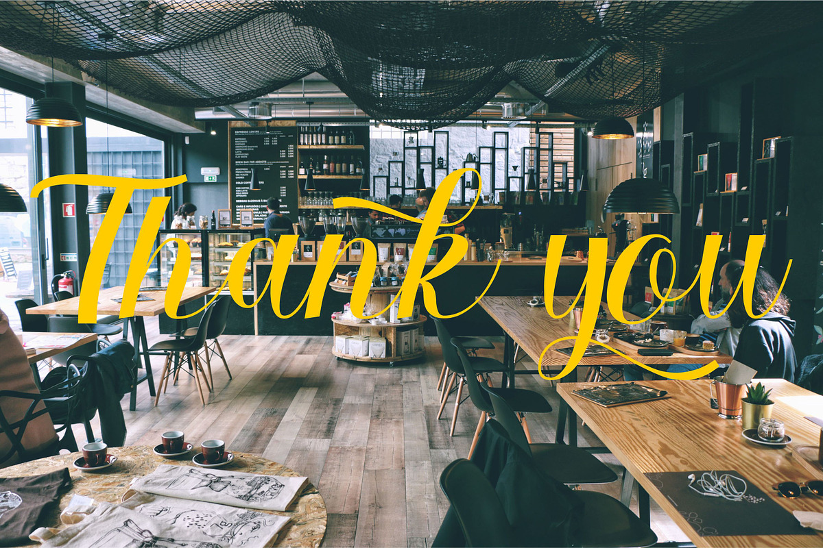 Black coffee, a Script Font by Funtype (Photo 10 of 10)
