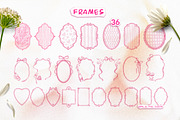 VALENTINE DAY WATERCOLOR CLIPART, a Decorative Illustration by AlexandraArt (Thumbnail 6 of 10)