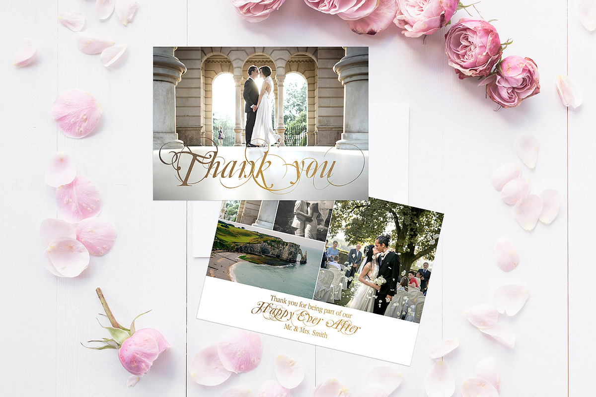 Wedding Thank You | Golden Days, an Invitation Template by Sleeklens (Photo 4 of 7)