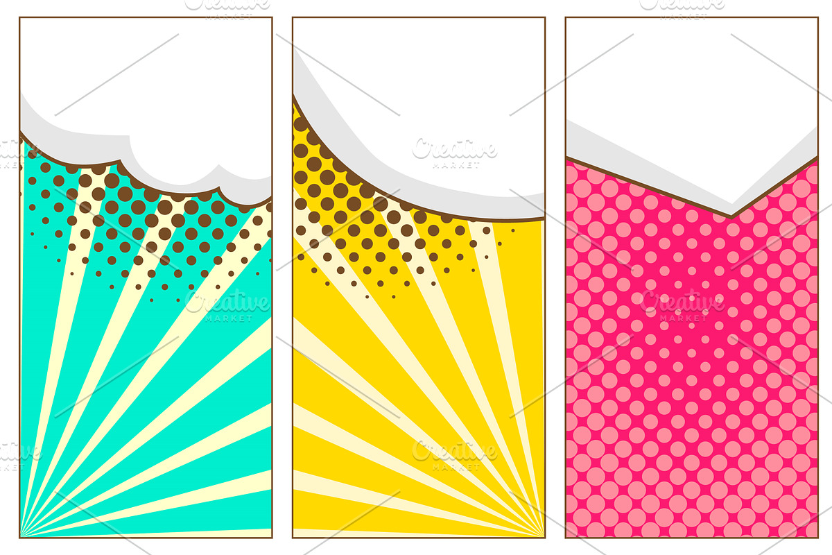 Comic book page divided by, an Illustration by Things for designers