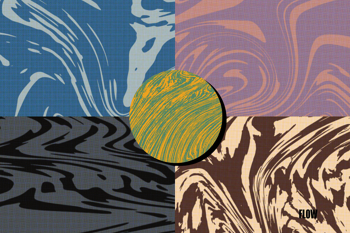 Flow Retro Color Halftones, a Texture Graphic by The Fake PNG (Photo 5 of 6)