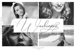 New Washington Script and Serif